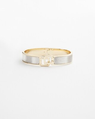 Chico's Click Mixed Metal Bangle | Chico's
