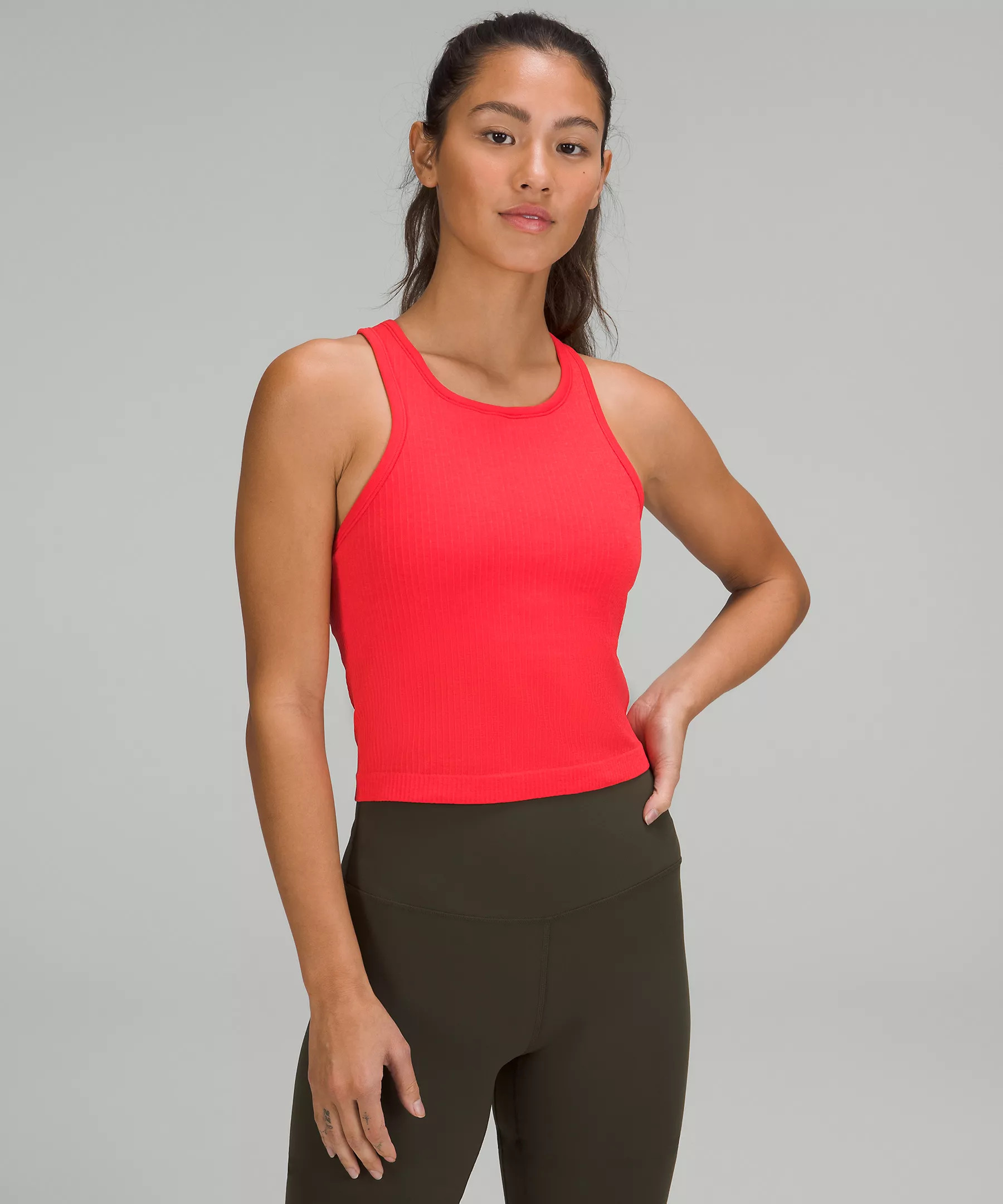 Ebb to Street Cropped Racerback Tank Top | Lululemon (US)