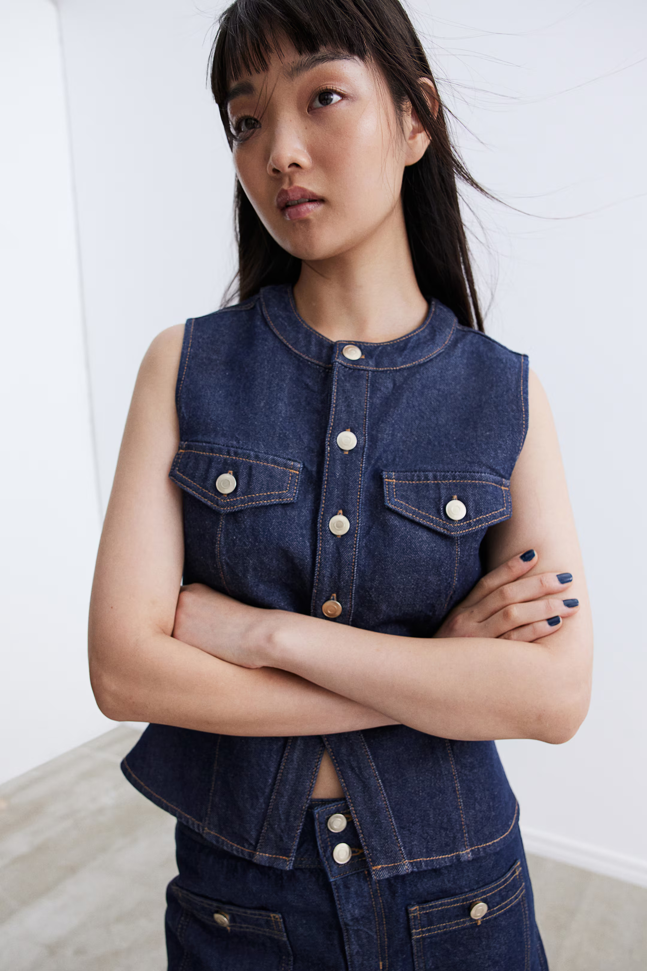 Denim Suit Vest | H&M (US + CA)