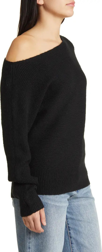 Treasure & Bond Rib Boat Neck Sweater | Nordstrom | Nordstrom