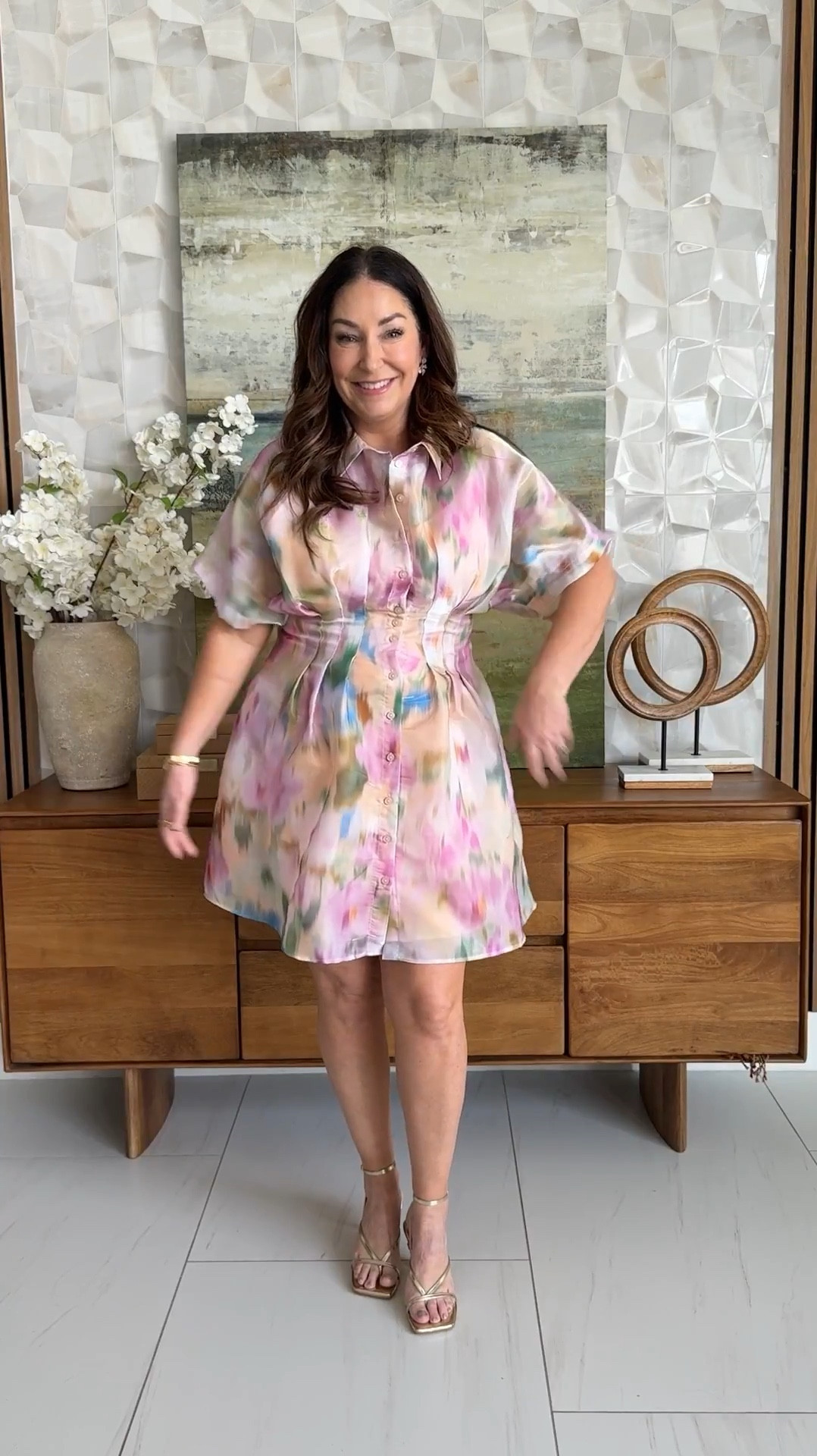 Spring Easter dress from @Anthropologie wearing large Use code RYANNE20 for 20% off $100+ through 3/8 

#LTKMidsize #LTKSaleAlert #LTKOver40