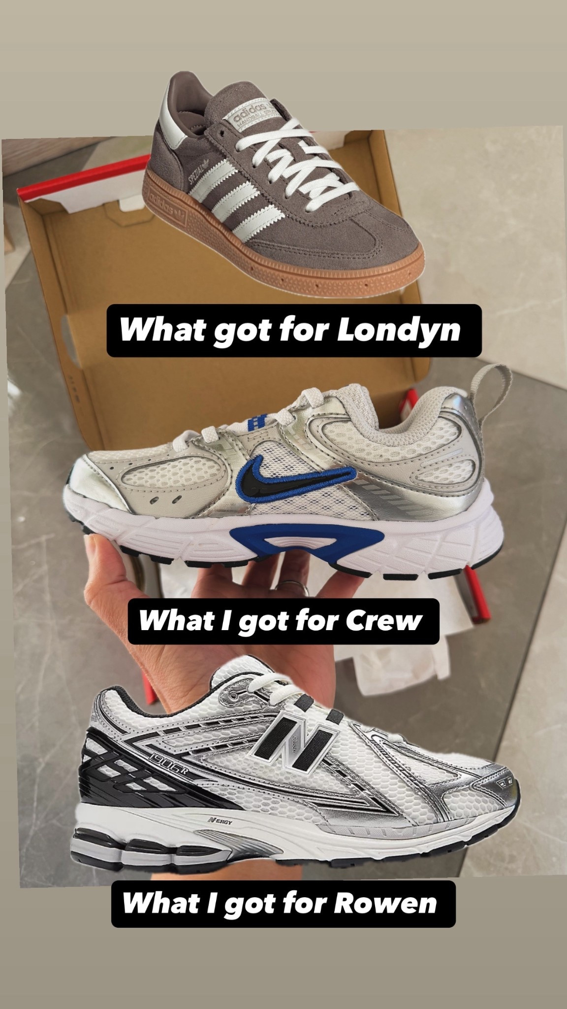 Sneakers that I got my kids 

#LTKHoliday #LTKGiftGuide #LTKKids