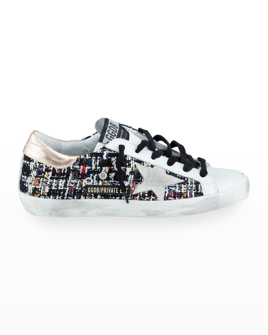 Golden Goose Superstar Multi Boucle Low-Top Sneakers | Neiman Marcus