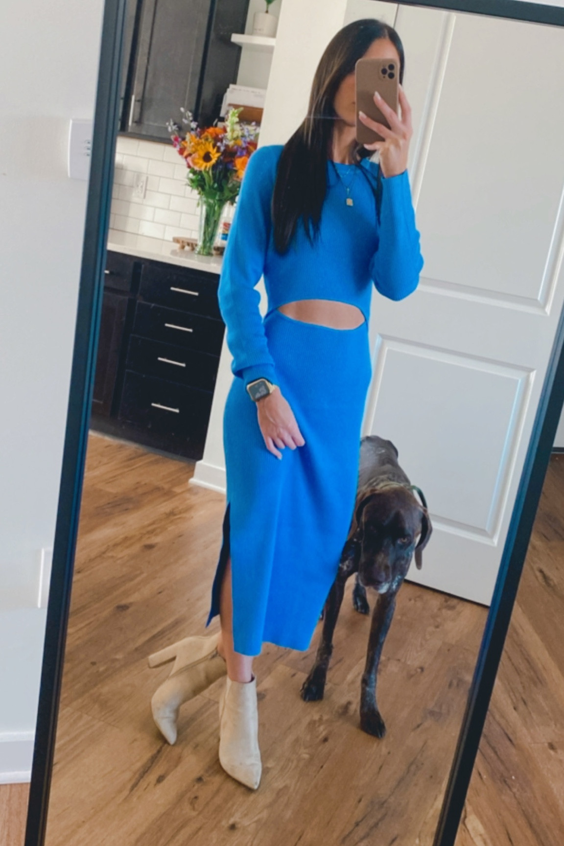 Fall sweater dress & booties

#LTKstyletip #LTKfit #LTKunder50