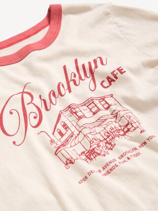 EveryWear Crew-Neck Graphic Ringer T-Shirt | Old Navy (US)