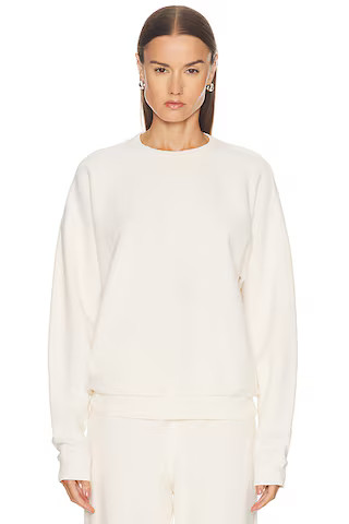 Classic Reverse French Terry Crew Sweatshirt | FWRD 