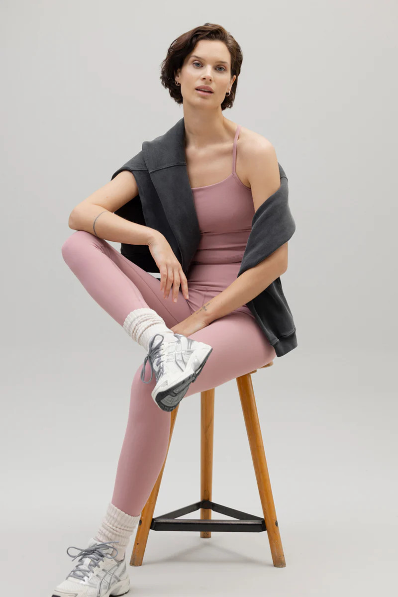 High-Waist Leggings Always Dressed Rose | Hey Honey | Hey Honey Yoga DE