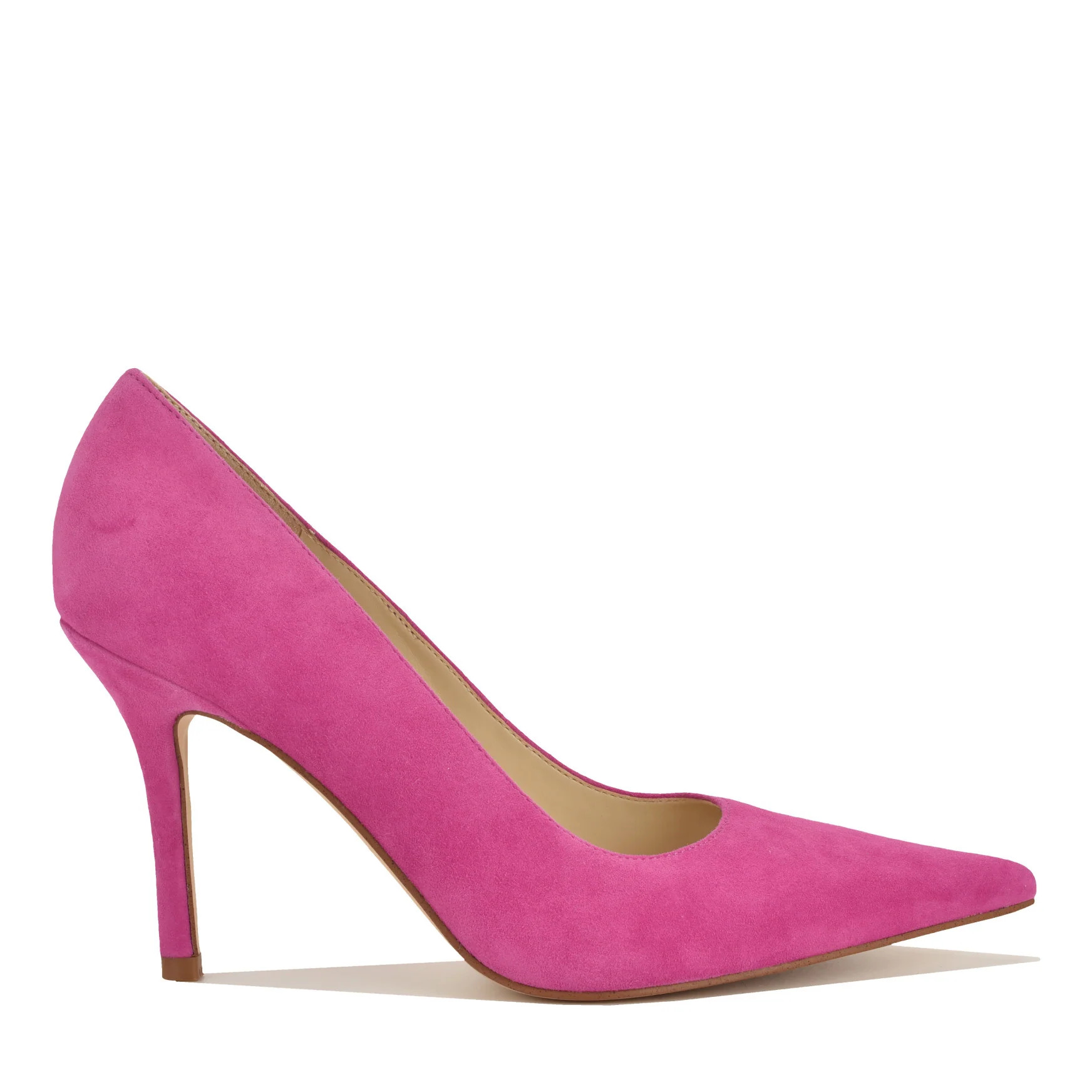 Women's Gemmha Pointy Toe Pumps - Pink Suede | Nine West | Nine West (US)