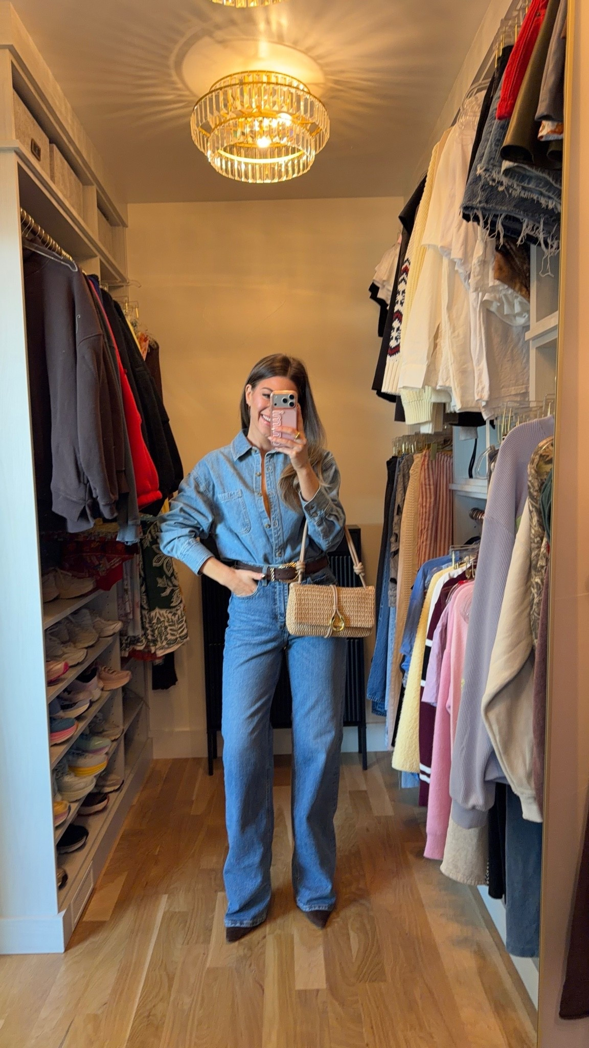denim shirt tucked into medium wash jeans with a brown belt and brown boots 🍂

in my usual smalls & 2
long in the jeans

denim, jeans, fall outfits, fall dresses, autumn outfits, sweater dresses, midi dresses, long sleeve dresses, casual outfits, thanksgiving outfits, family photo outfits, date night outfits, work outfits, fall fashion, autumn fashion, cozy outfits, transitional outfits, neutral outfits, everyday outfits, weekend outfits, women's fashion

#LTKootd #LTKgrwm #LTKSeasonal
