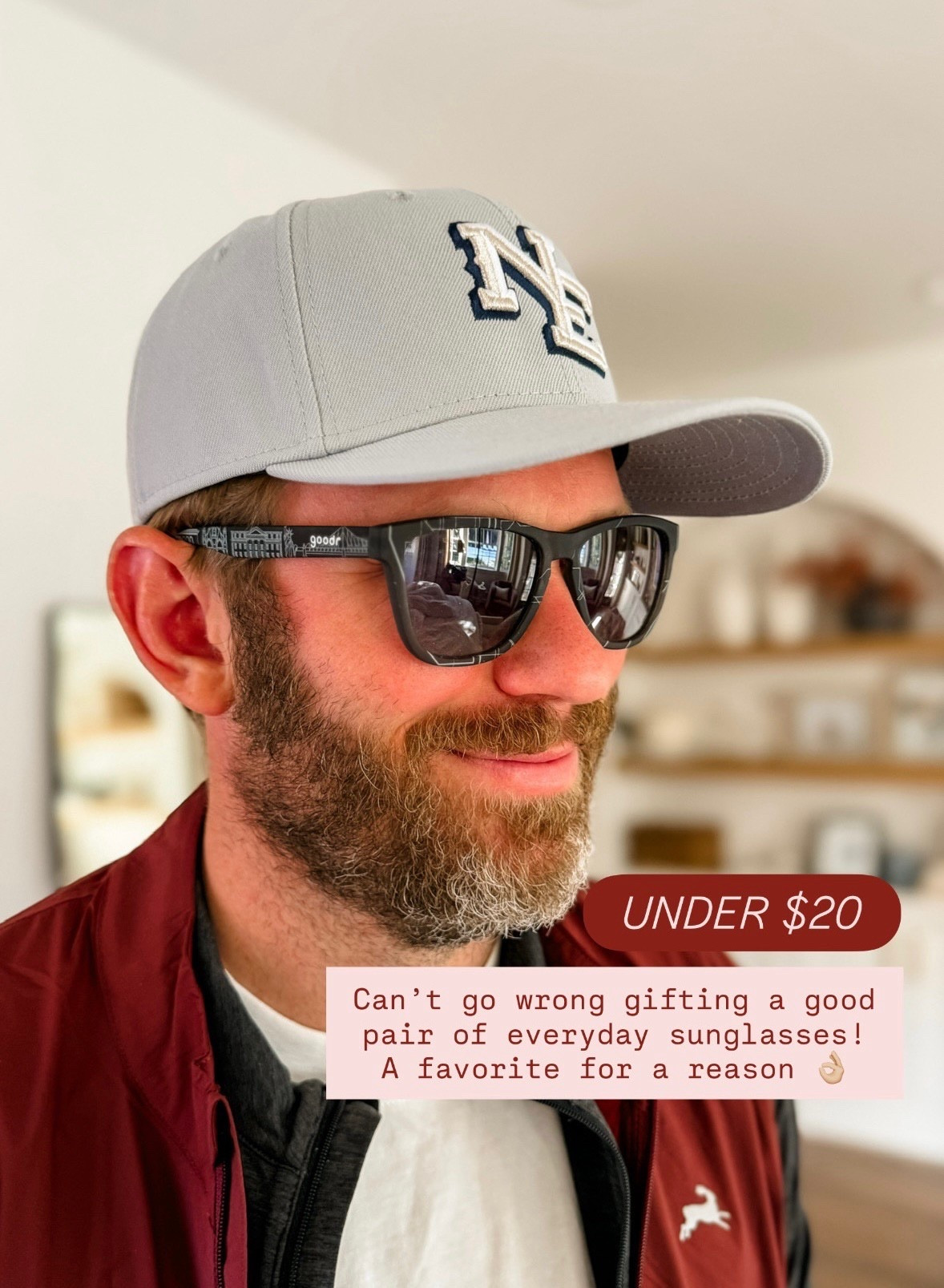These sunglasses make a great gift for him 👏🏼

Loverly Grey, gift guide, gift ideas, men’s sunglasses, stocking stuffer for him 

#LTKGiftGuide #LTKHoliday #LTKMens