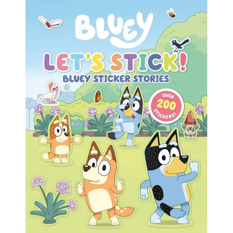 Bluey: Let's Stick!: Bluey Sticker Stories (Paperback) | Walmart (US)