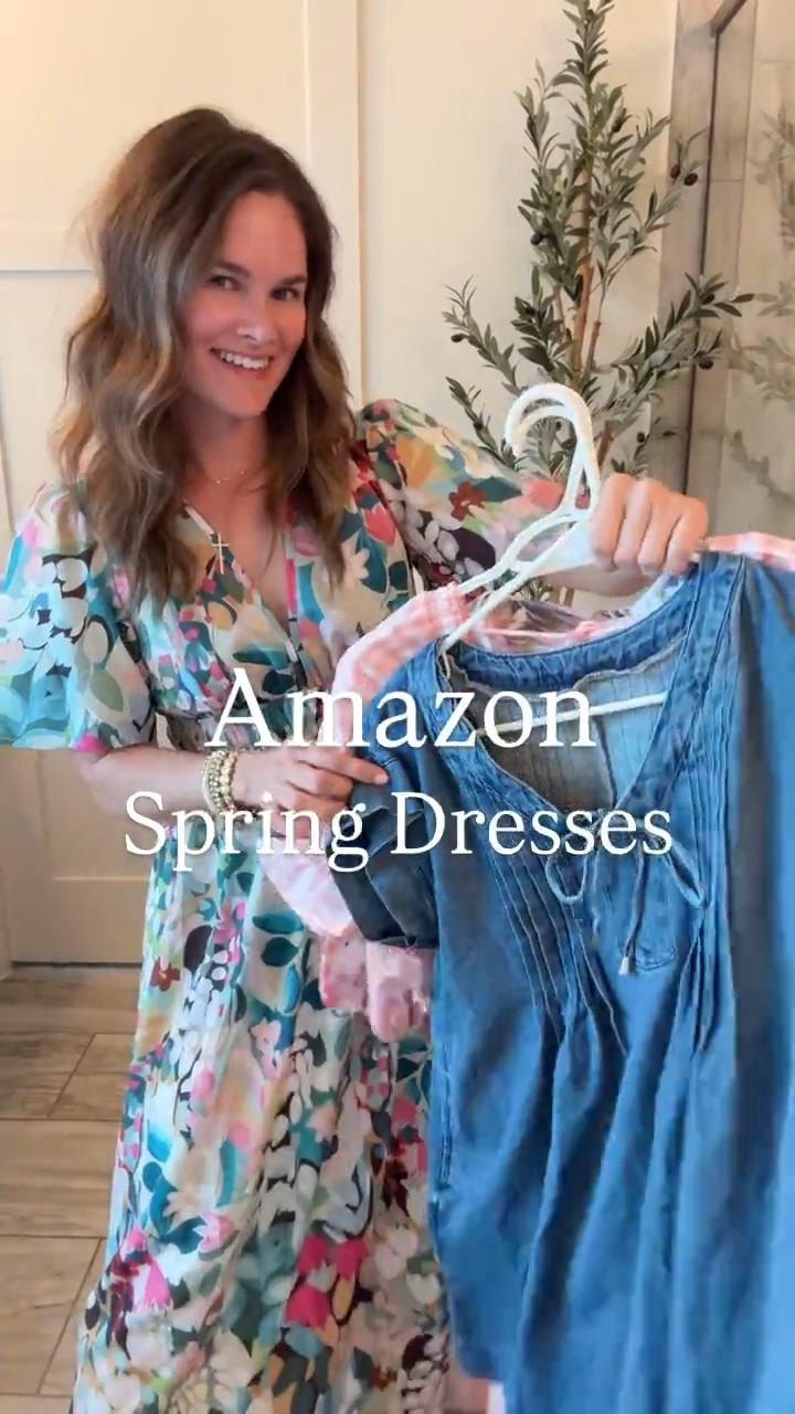 Like and comment “SPRING DRESSES” to have all links sent directly to your messages. Rounded up some pretty spring dresses from Amazon- all true sizing 🌺 🌹 🌼 
.
#springdress #springdresses #easterdress #amazondresses #amazondress #founditonamazon #amazonstyle #amazonfashion 

#LTKSaleAlert #LTKStyleTip #LTKFindsUnder50