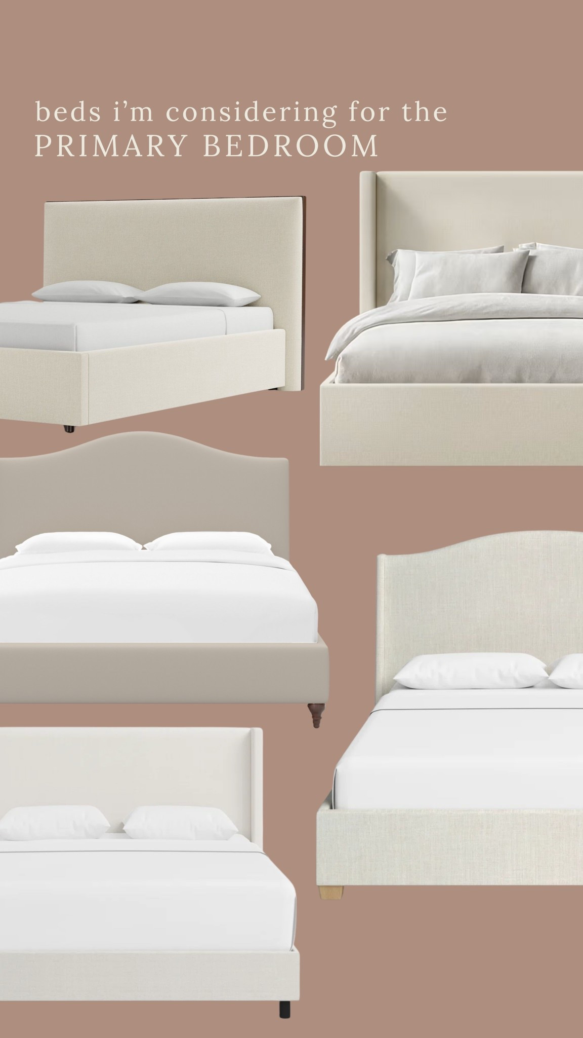 Planning on going with an upholstered be this time around. But which one to choose? 🤔

#LTKHome #LTKCyberWeek