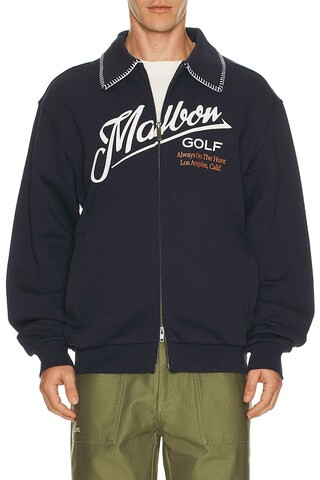 Malbon Golf Maxwell Sweatshirt in Navy from Revolve.com | Revolve Clothing (Global)