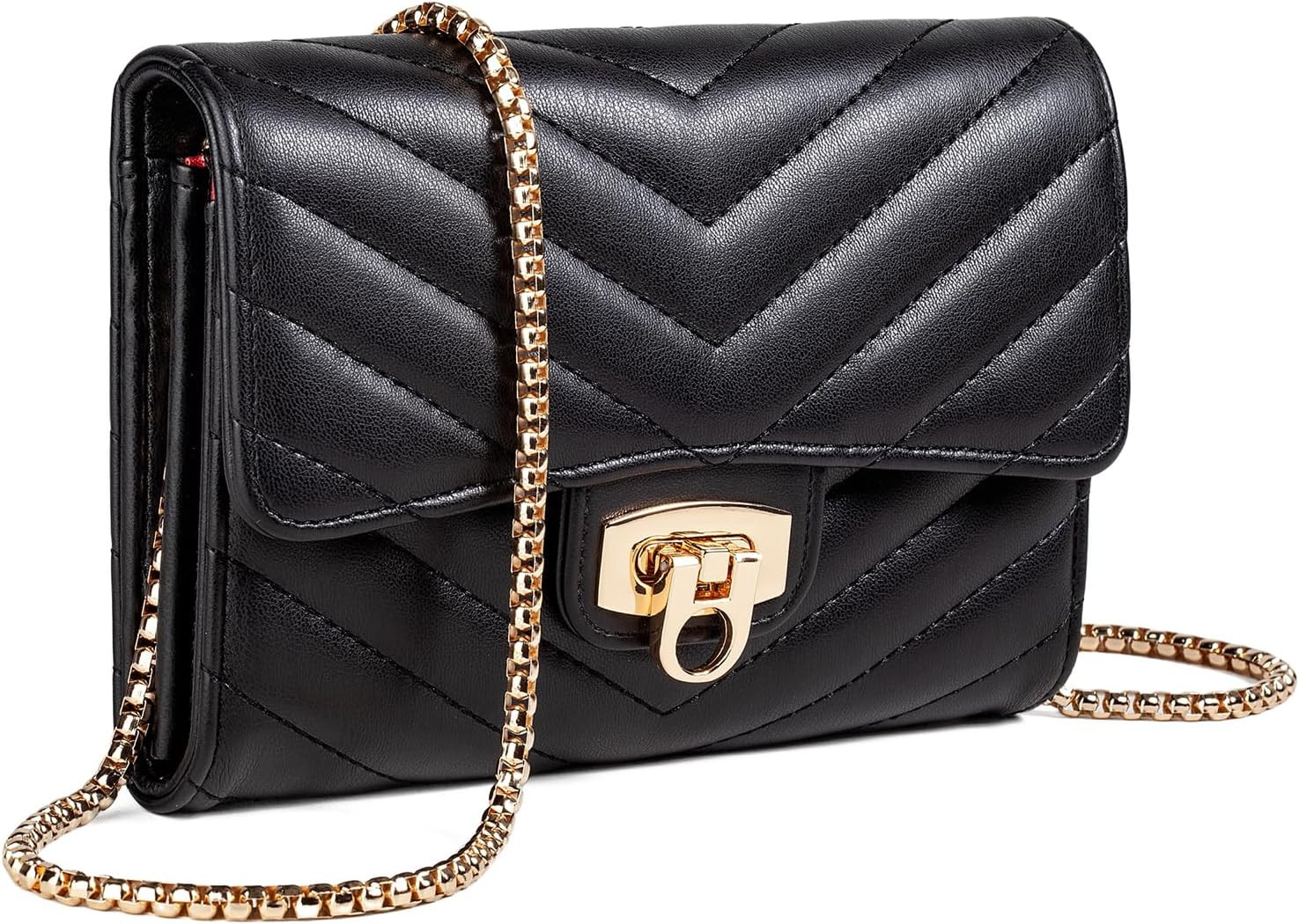 Crossbody Bags Small Purse for Women Vegan Leather Phone Clutch Purses | Amazon (US)