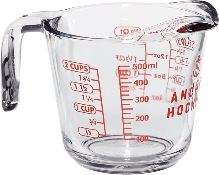 Anchor Hocking 55177OL13 16 Oz Measuring Cup | Amazon (US)