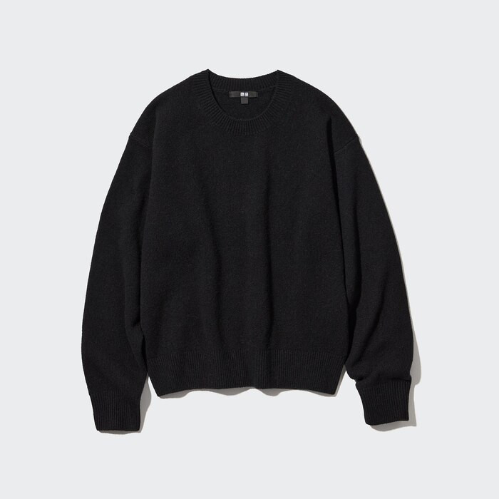 Premium Lambswool Crew Neck Long-Sleeve Sweater | UNIQLO (US)
