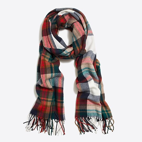 Classic plaid scarf | J.Crew Factory