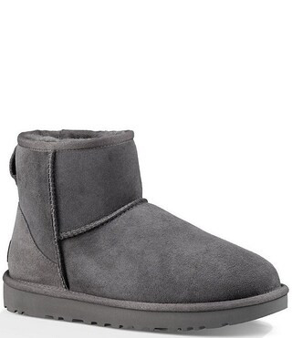 UGG® Classic Mini II Stitch Detail Water-Resistant Cold Weather Booties | Dillard's | Dillard's