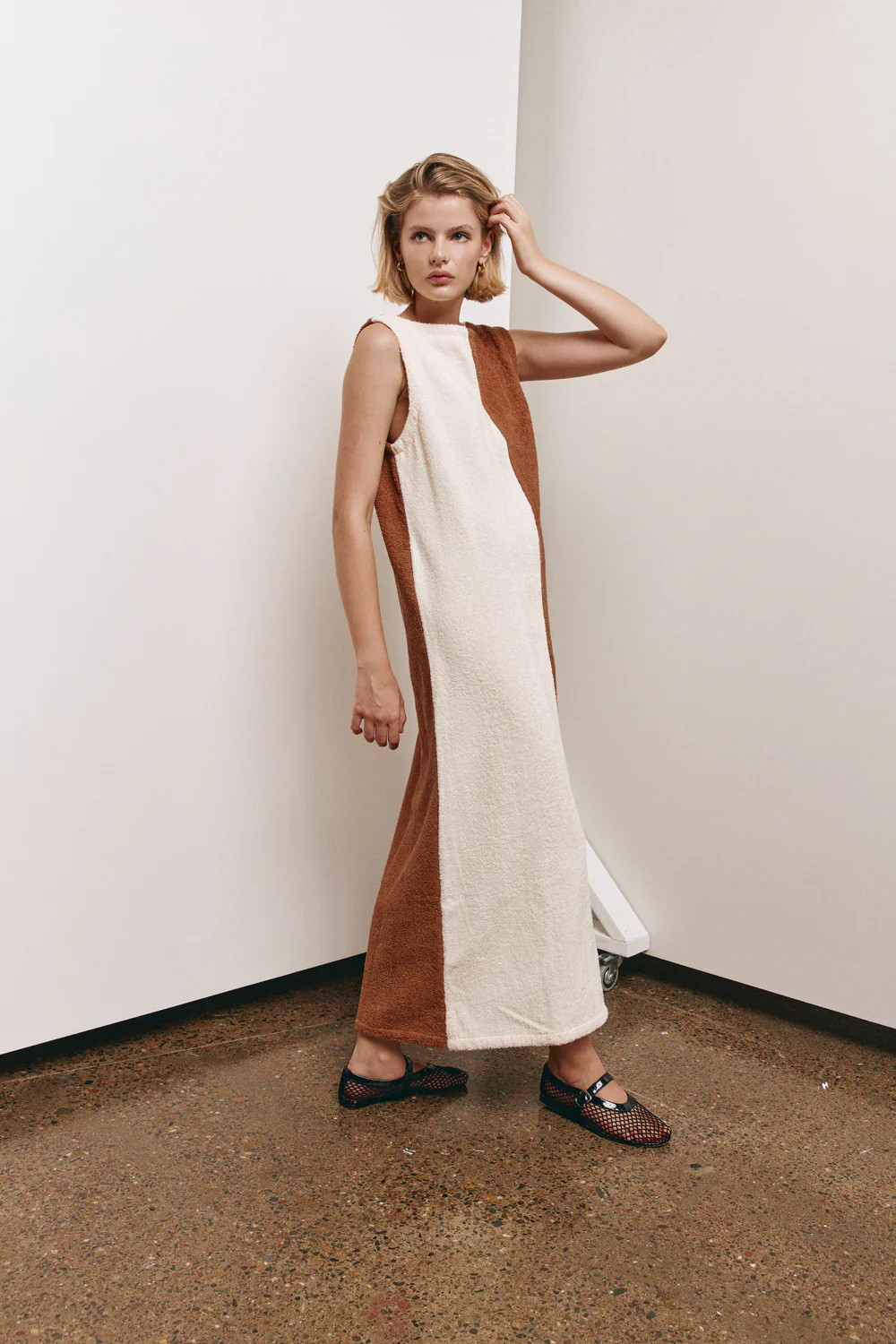 Anya Midi Dress Splice | VRG Grl