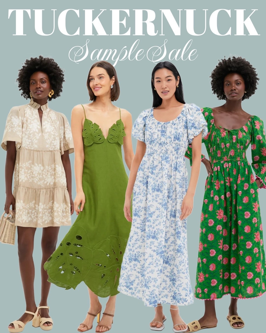 Tuckernuck sample sale : what I’m eyeing! 

I grabbed the beige and blue +white dresses in a small. These are two I have wanted for months! I’m so excited to see them in the sale.

Tuckernuck sale, wedding guest dress, vacation dresss

#LTKSeasonal #LTKWedding #LTKSaleAlert
