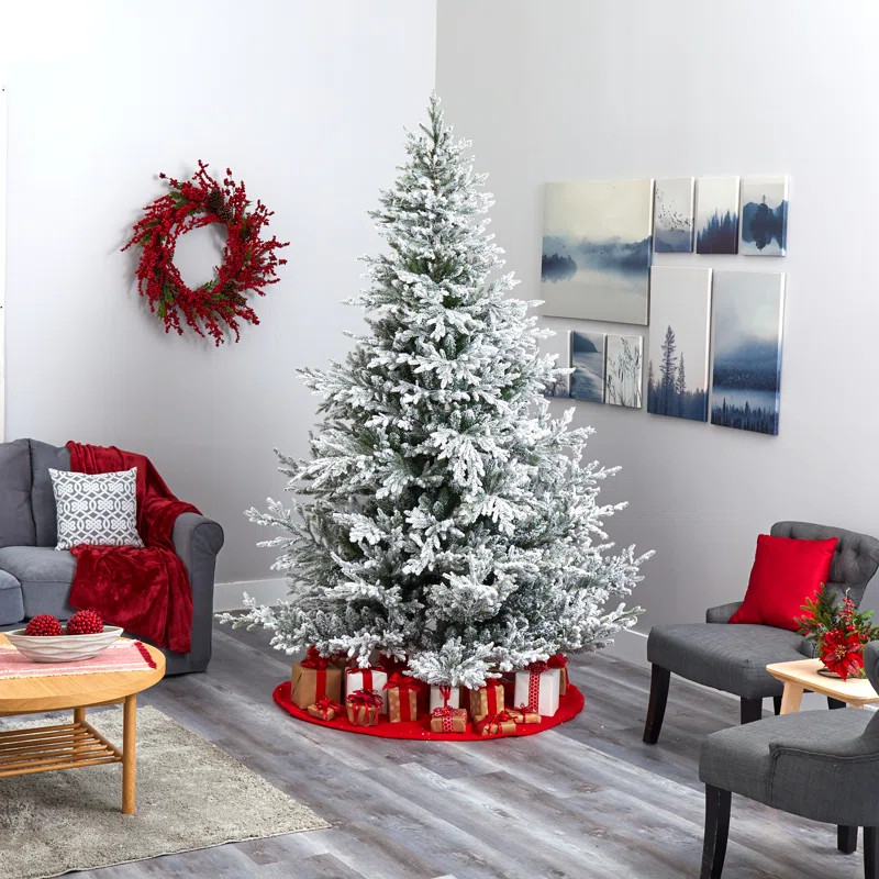 Easy Set-Up Lighted Christmas Tree | Wayfair North America
