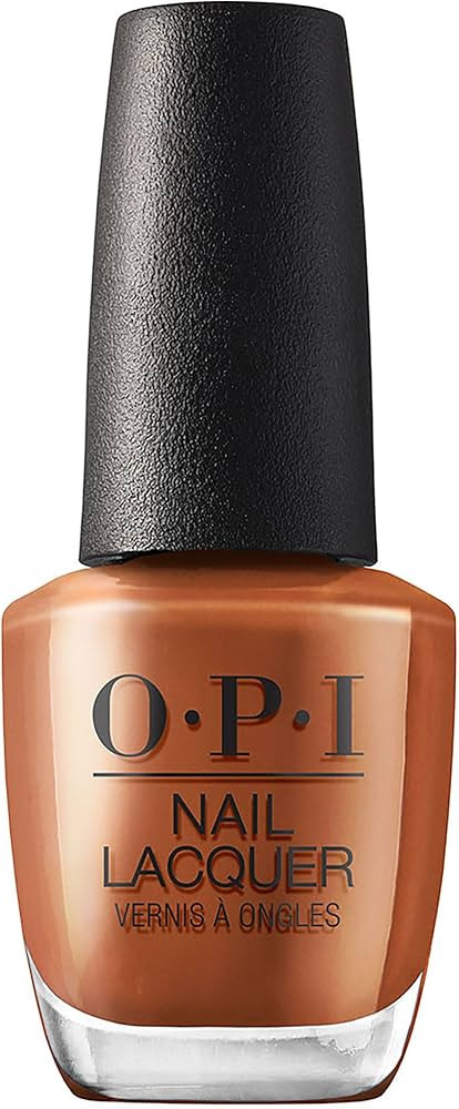 OPI Nail Lacquer Nail Polish | Opaque Dark Brown Crème Chip Resistant Nail Polish | Vegan, Fast ... | Amazon (US)