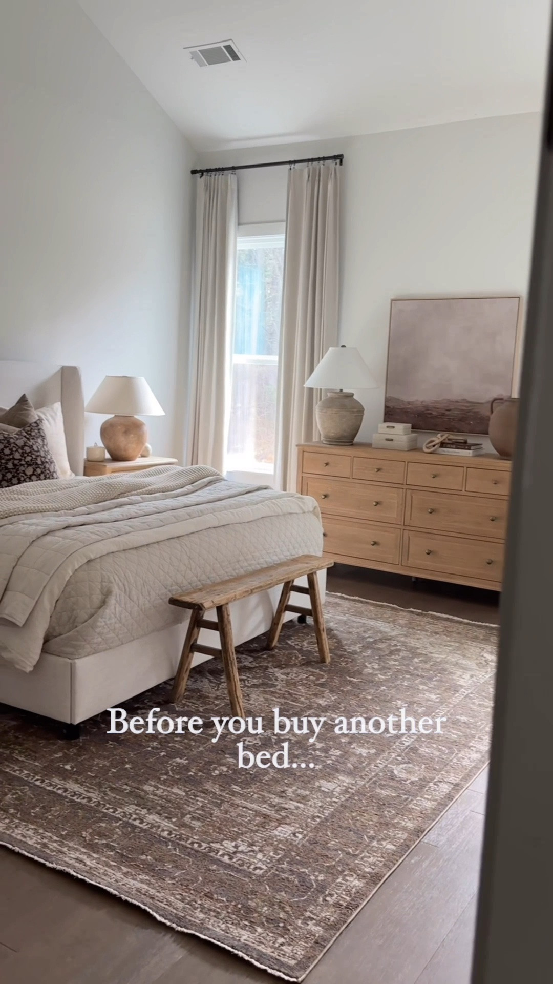 #ad This is the @Wayfair  upholstered bed that I recommend over and over because it instantly makes your bedroom feel more custom, timeless, and cozy! I have the Classic Talc Linen 

#WayfairPartner #wayfair

#LTKHome #LTKSaleAlert #LTKSeasonal