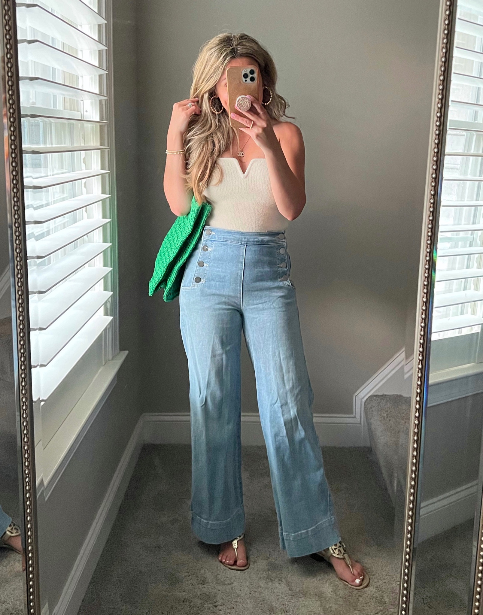 Loving this tube top, goes with just about every bottom. Wearing size small for reference. 

#ltkunder50 #ltkfind 

#LTKSeasonal #LTKtravel #LTKstyletip