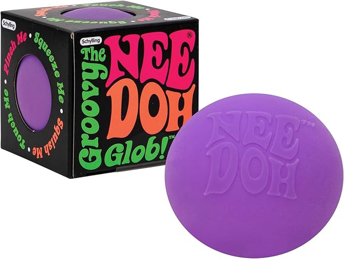 Schylling NeeDoh Original - Sensory Fidget Toy - Purple - Ages 3 to Adult , 1 Count ( Pack of 1) | Amazon (US)