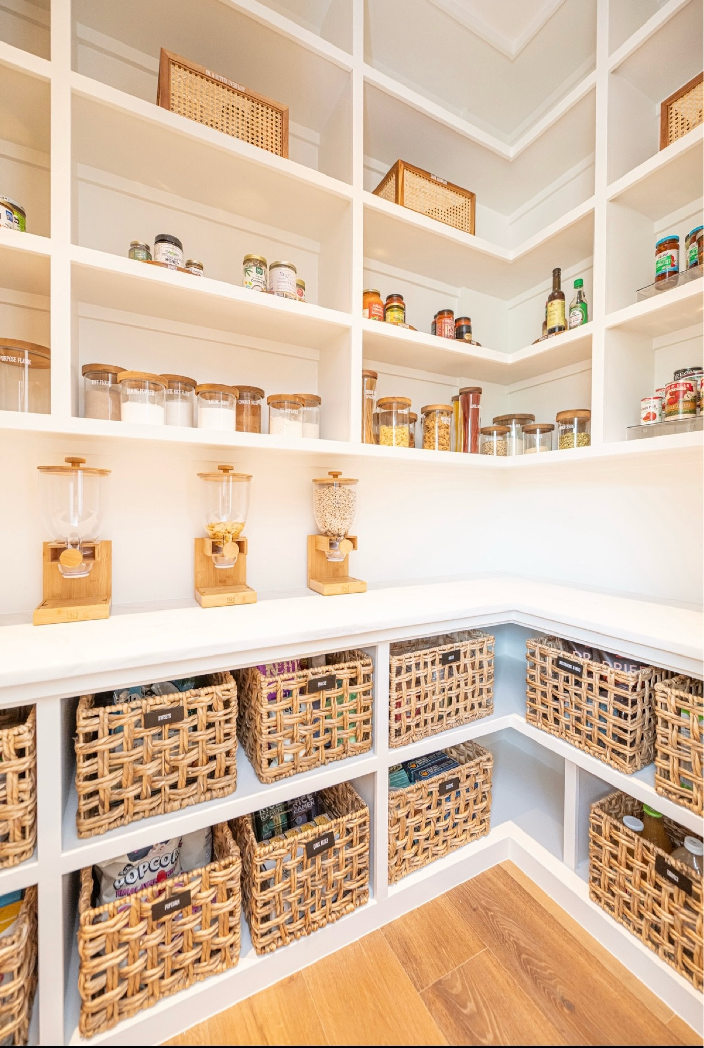 Light, bright pantry organization! 

📸: the Builders Bliss project 

#LTKFindsUnder50 #LTKFamily #LTKHome