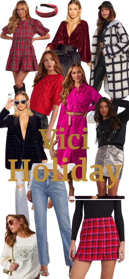 Favorite Vici finds for the holidays! Love their selection of dressier items for nights out. 

#LTKHolidaySale #LTKSeasonal #LTKHoliday