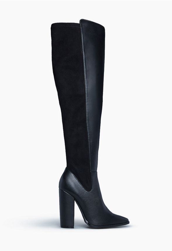 Marcina Block Heeled Boot | JustFab