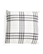 Made In Portugal 24x24 Oversized Plaid Pillow | Home | T.J.Maxx | TJ Maxx