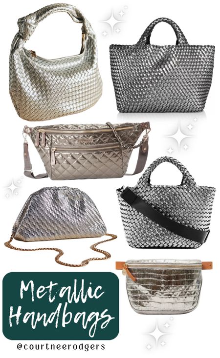 Metallic Handbags ✨🎁

Christmas Gifts, Metallic Handbags, Naghedi, new Arrivals, fall fashion, winter outfits, gift guide 

#LTKsalealert #LTKfindsunder100 #LTKitbag