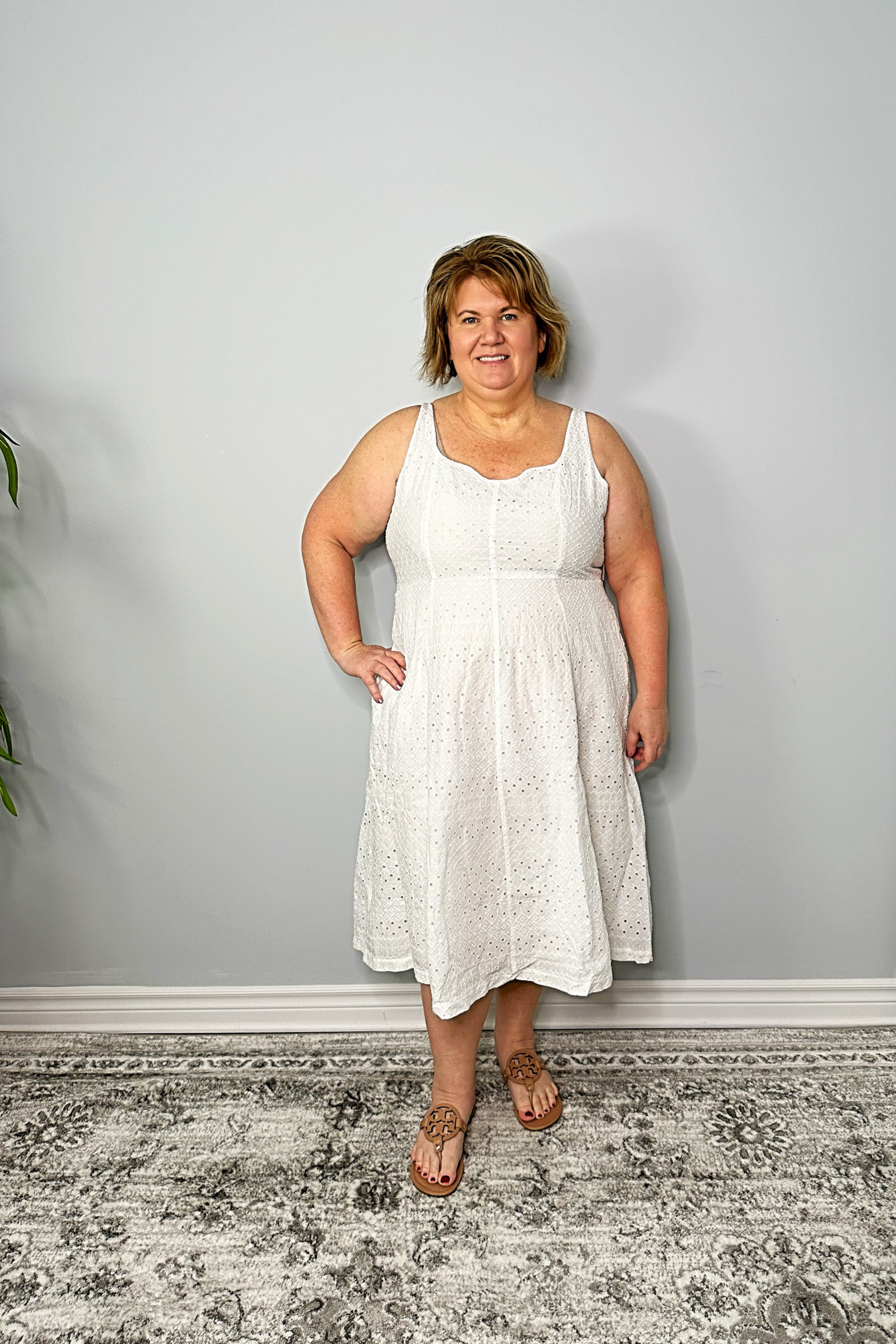 Old Navy linen blend midi dress. Size XXL
Fits TTS.
#oldnavy
#dress
#mididress
#linendress
#plussize
#over50fashion
#ltkover50


#LTKplussize #LTKstyletip #LTKover40