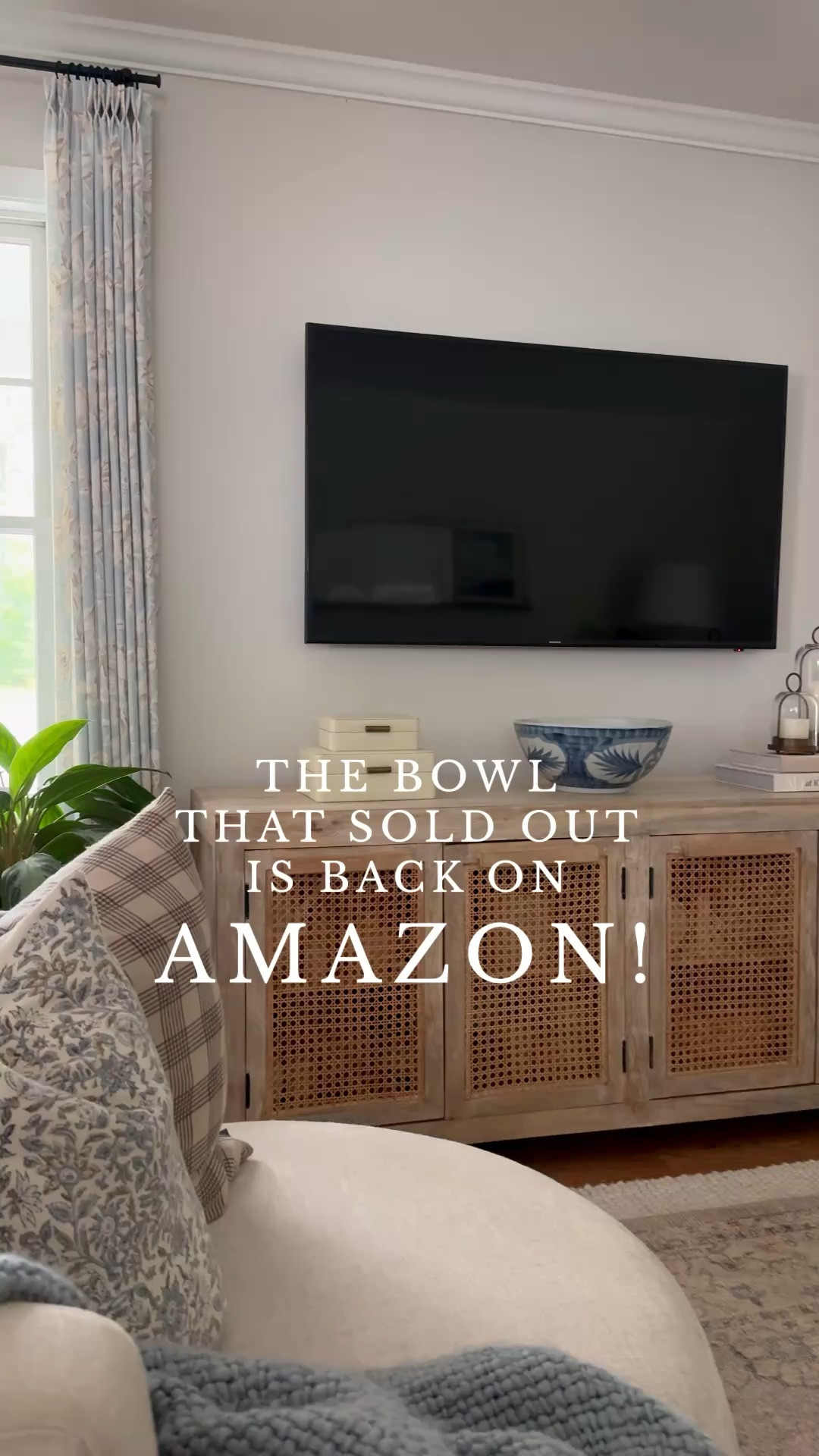 Coastal living room, Amazon home decor, coffee table, spring home decor, gallery frames, coastal media console

#LTKHome
