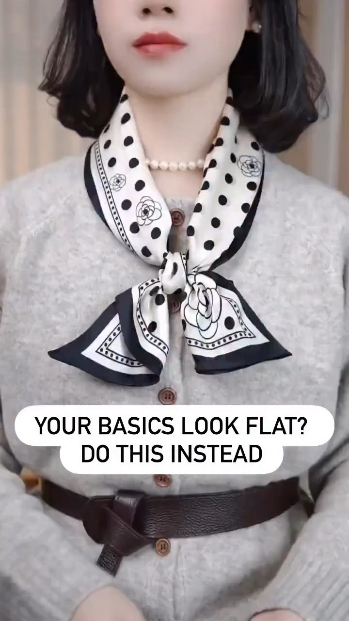 Your basics look flat? Do this instead.

The problem usually isn’t your clothes.
It’s the styling.

One scarf can instantly add contrast, movement, and polish to even the simplest outfit.

✨ White tee + jeans → styled
✨ Black blazer → elevated
✨ Neutral sweater → chic

Small detail. Major difference.

💬 DM SCARF and I’ll send you my scarf styling guide
💾 Save this for your next outfit
❤️ Follow for more practical styling tips

#LTKOver40 #LTKActive #LTKSeasonal