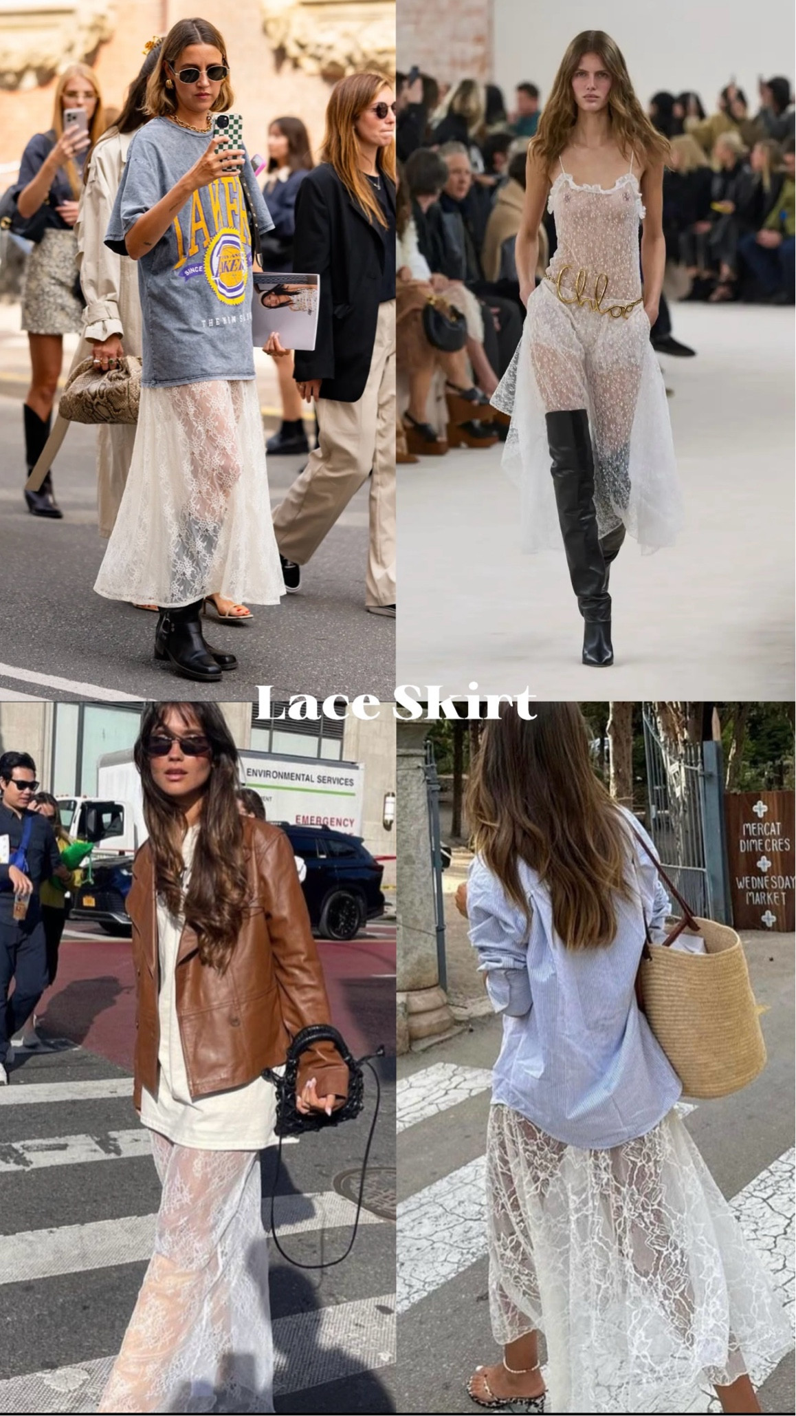 Lace Skirt Trend
tendencia Falda Encaje

#LTKstyletip #LTKespana #LTKautumn