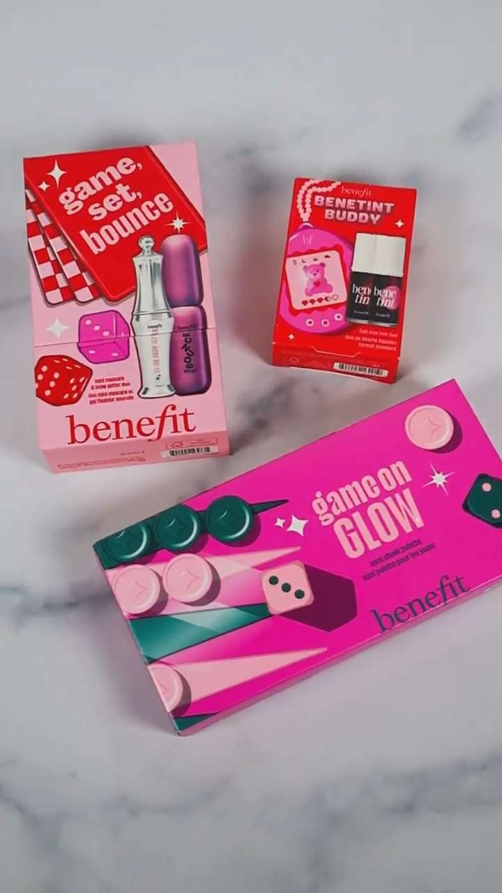 A few of the Benefit Cosmetics gift sets! Excited to gift these to friends and family 

 #LTKHoliday #LTKFindsUnder50 #LTKBeauty