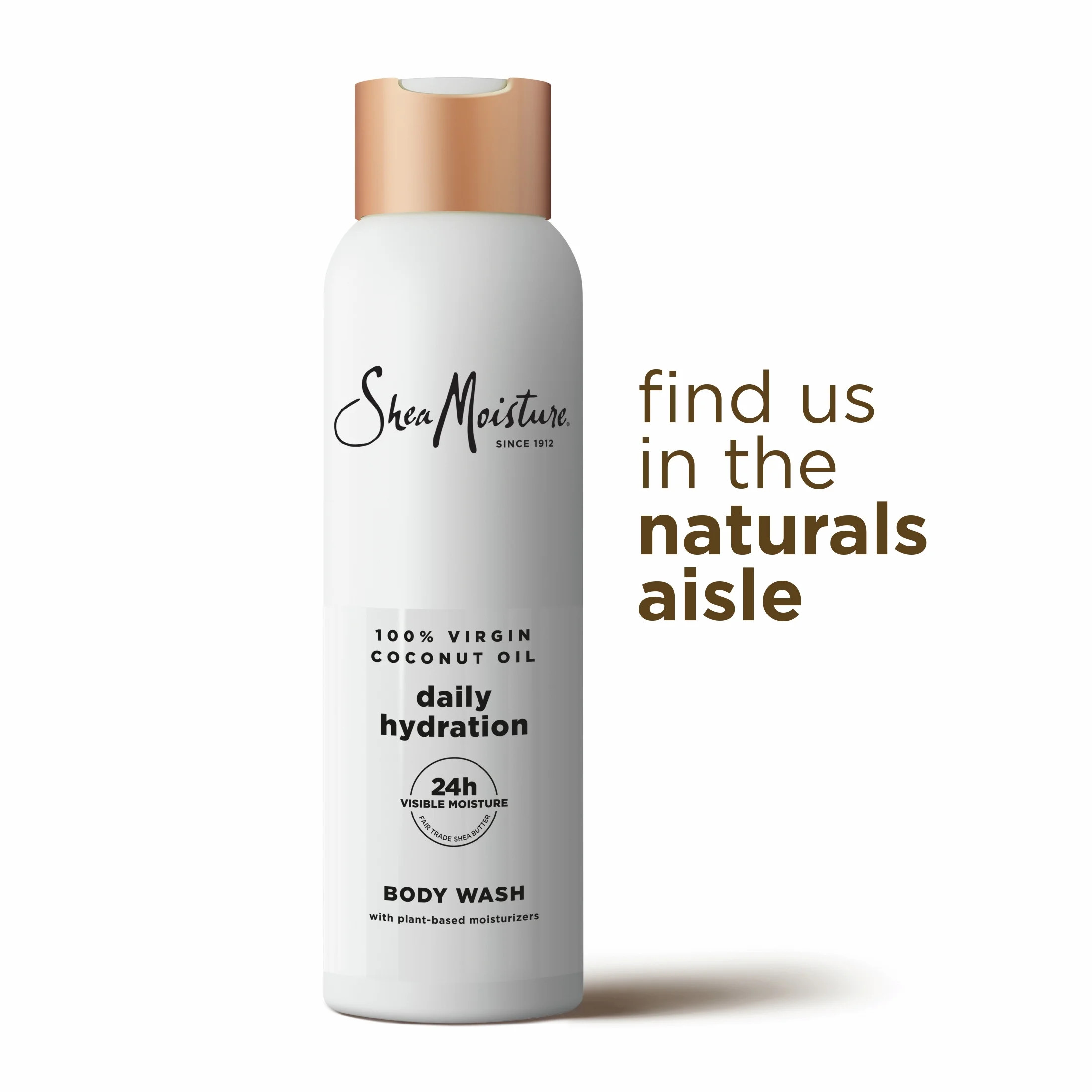 SheaMoisture Hydrating Liquid Body Wash for Women Virgin Coconut Oil, 18 oz | Walmart (US)