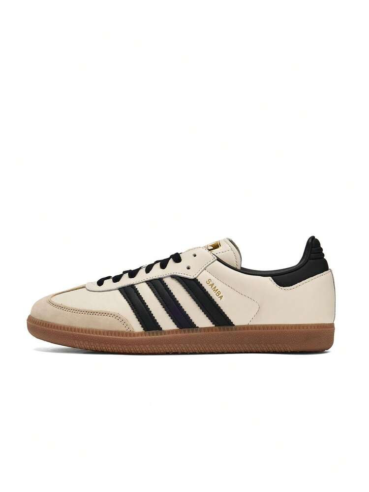 Adidas Samba OG Women Sneakers Classic Sports Comfort Lightweight Gum Sole Cream White Sand Strata ID0478 | SHEIN
