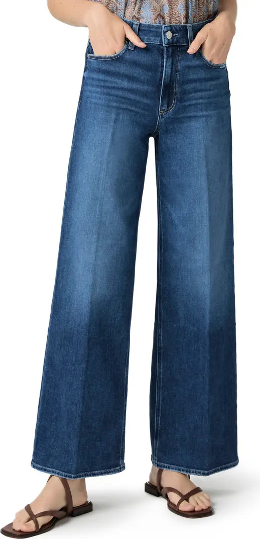 Anessa High Waist Wide Leg Jeans | Nordstrom