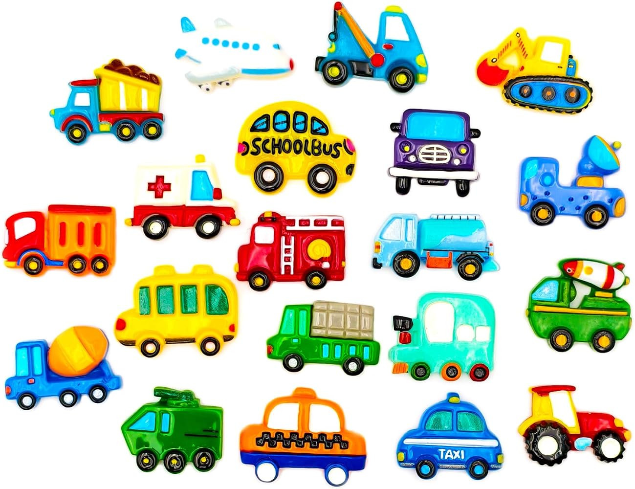 PVC/Resin Cute Shoe Charms for Sandals, Animal, Flowers, Sweets, Construction Vehicles, DIY Shoe ... | Amazon (US)