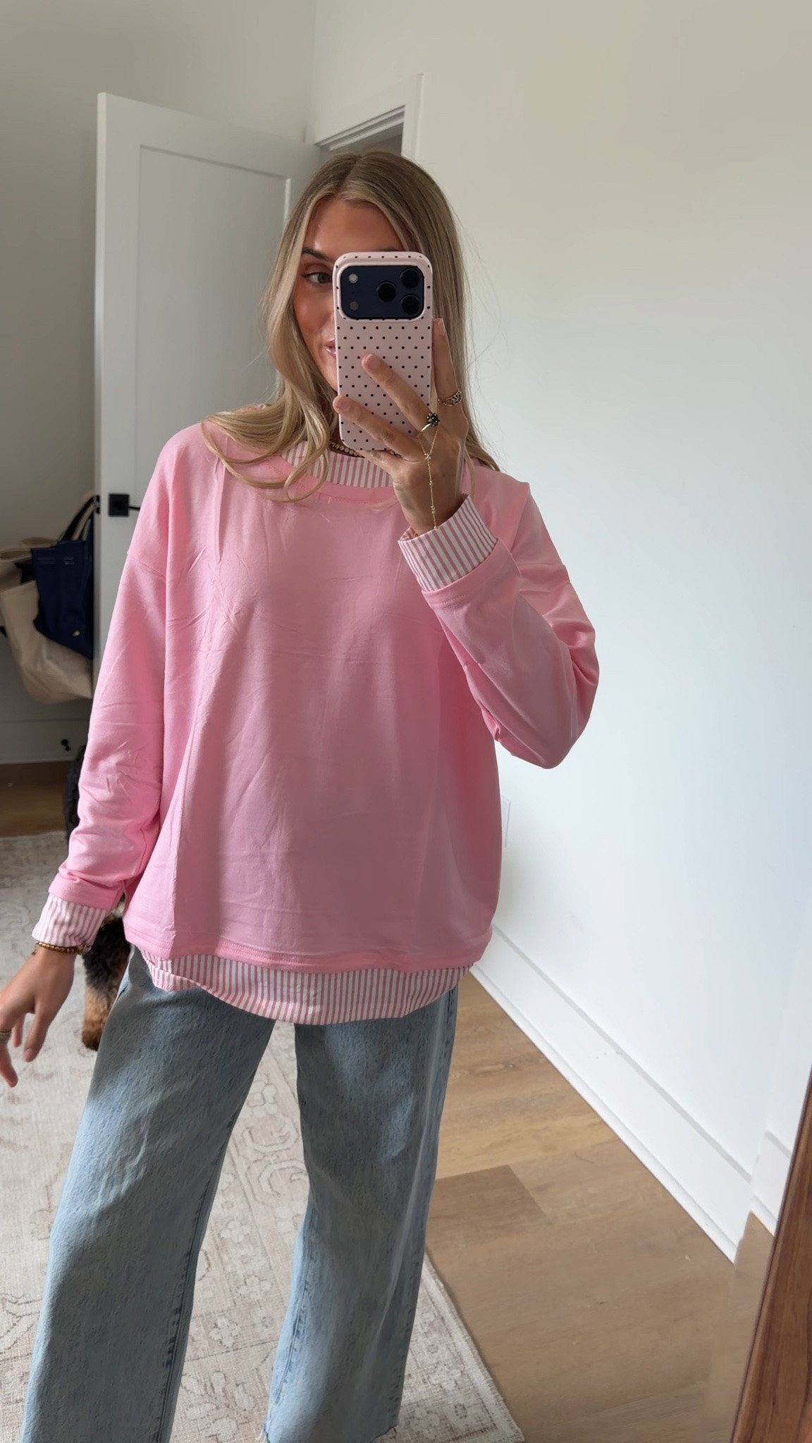 Amazon size small Soesdenmo Sweatshirt for Women 2026 Crewneck Long Sleeve Pullover Tops
No Fleece Crewneck Sweatshirt, 2-In-1 Layered Look, Fall Winter Daily Layering, Casual School Teacher Outfits

#LTKootd #LTKSaleAlert #LTKSeasonal