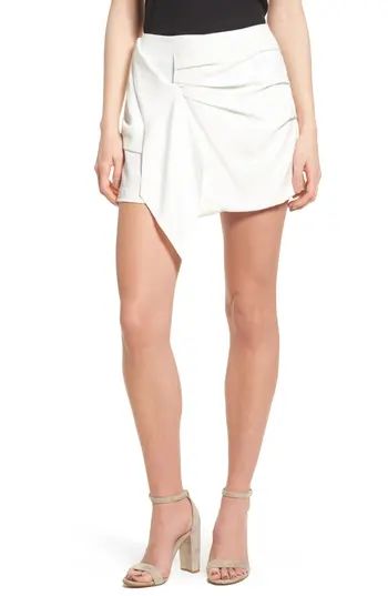 Women's Bishop + Young Katie Ruched Skort, Size X-Small - White | Nordstrom