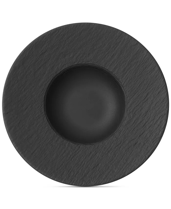 Villeroy & Boch   Manufacture Rock             Pasta Plate - Macy's | Macys (US)