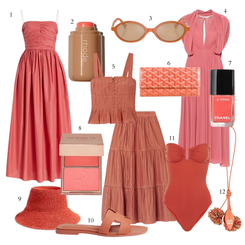 The coral capsule 

 #LTKSeasonal #LTKStyleTip #LTKBeauty