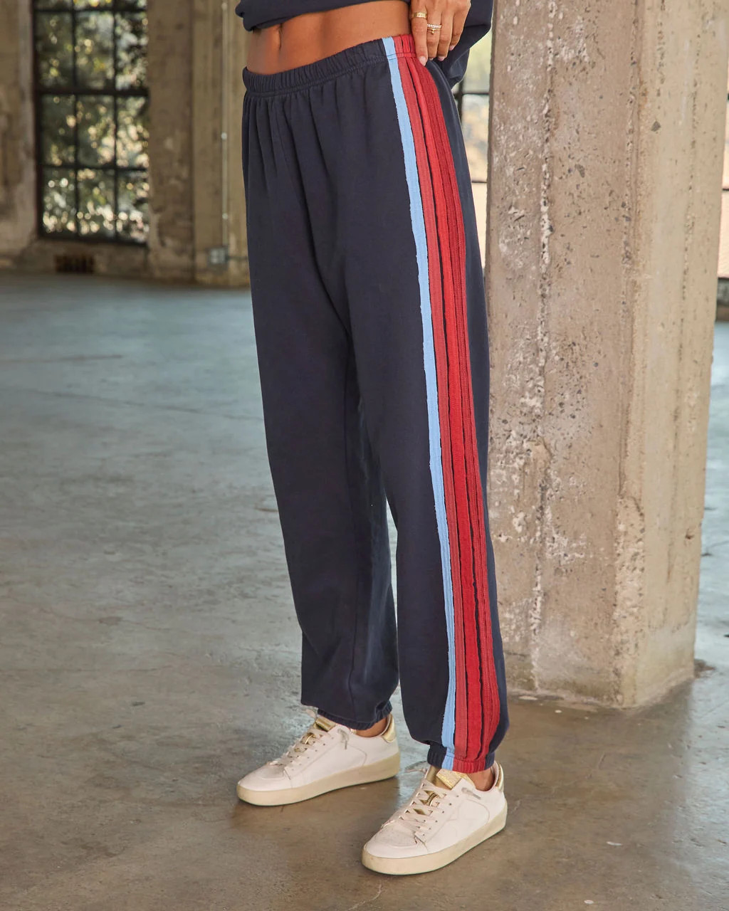 Winning Streak Striped Joggers | VICI
