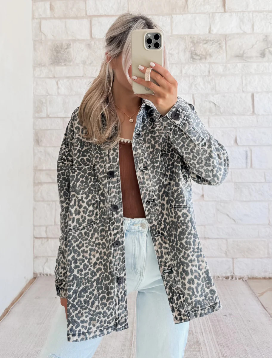 Never Boring Leopard Shacket (FINAL SALE) | CK Squared Boutique